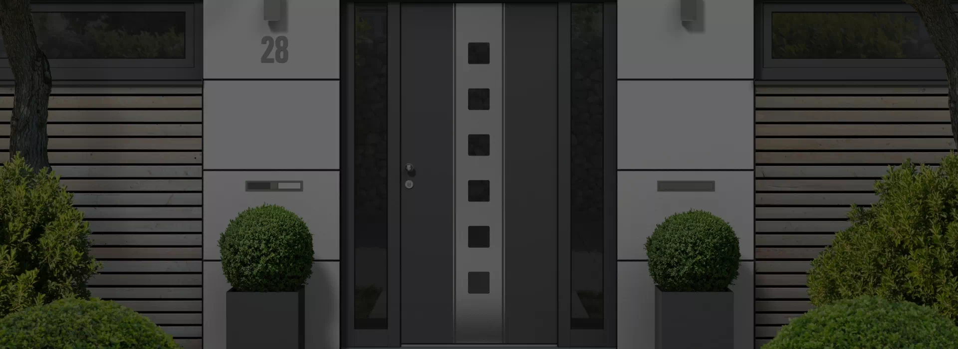 drzwi wejściowe do budynku